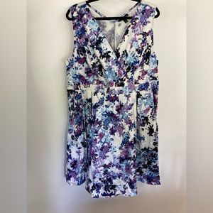 Lane Bryant Floral Dress 24W